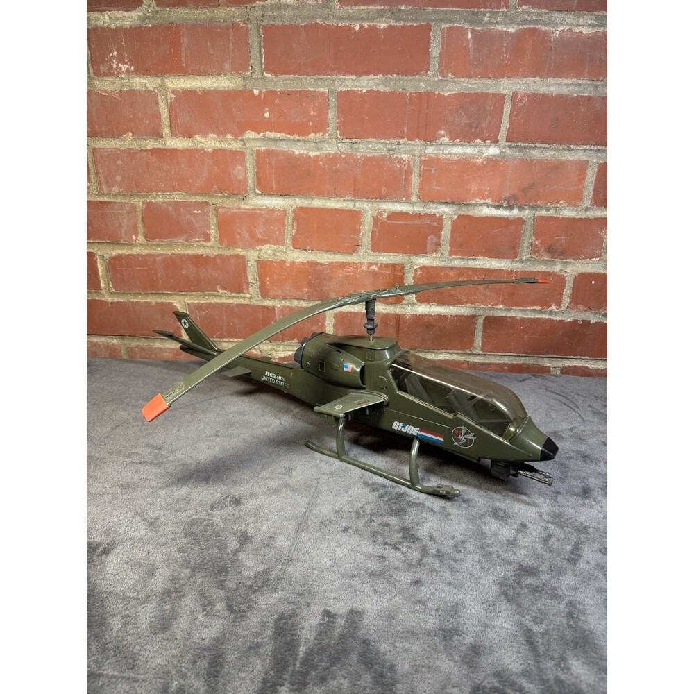 Incomplete Vintage 1983 GI Joe Dragonfly Helicopter Vehicle Hasbro